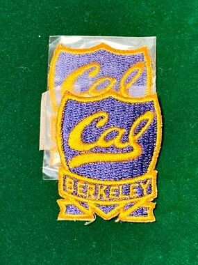 UC Berkeley Cal Golden Bears Embroidered Patch * Iron On * NWOT * Blue Gold